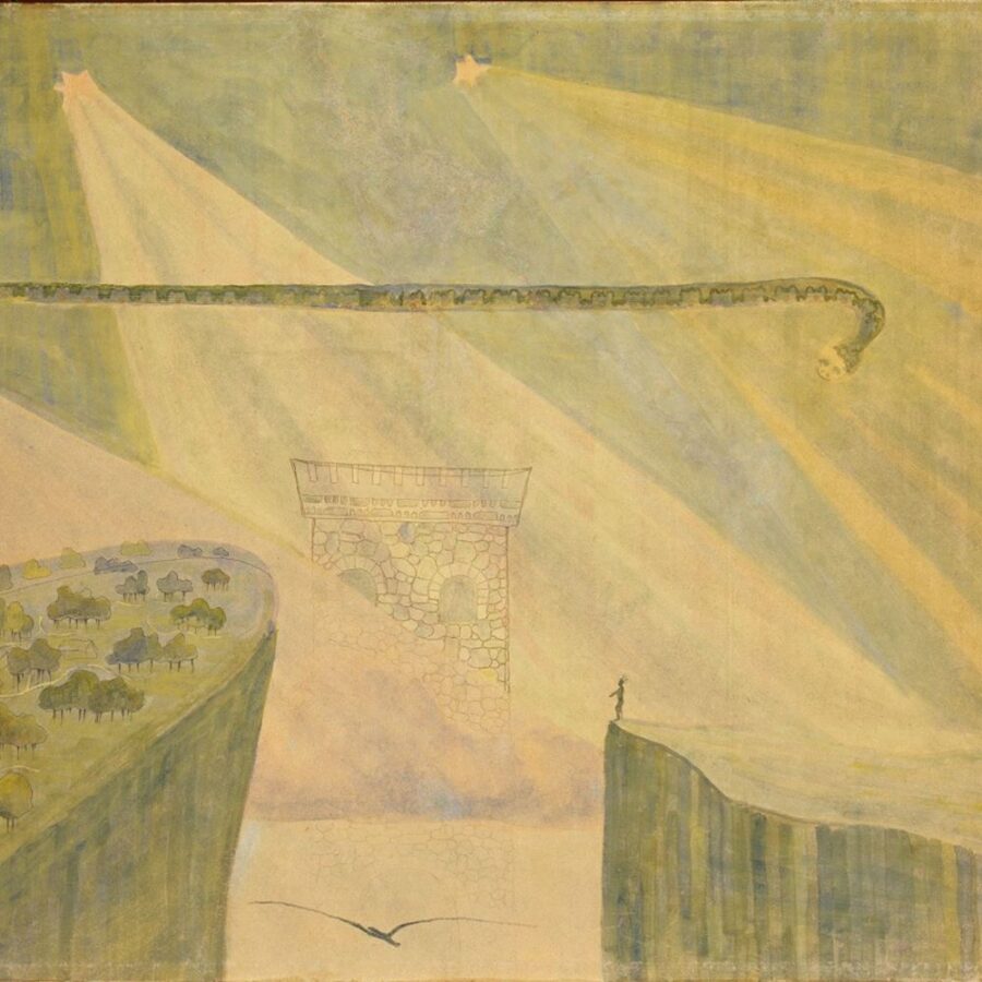 © Mikalojus Konstantinas Čiurlionis. Andante from the cycle “Sonata of the Serpent”, 1908